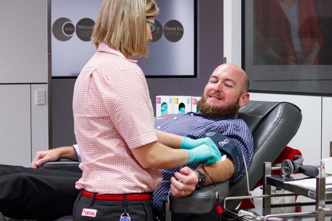 The impact of blood donation is seen every day in our hospitals, as each donation has the potential to help up to three patients.