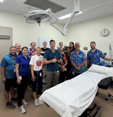 Dr Sadleir is helping to deliver a new low-cost endoscopy service designed specifically for remote communities like Cooktown.