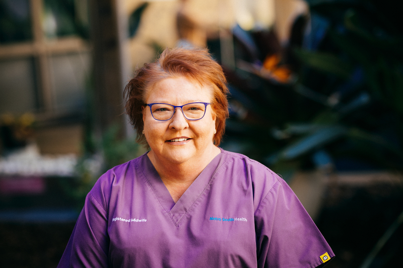 Metro South Hospital and Health Service midwife Jodi Bun has celebrated 40 years of service, which includes 30 years at Logan Hospital.