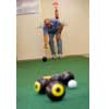 thumbnail image of older man playing carpet bowls