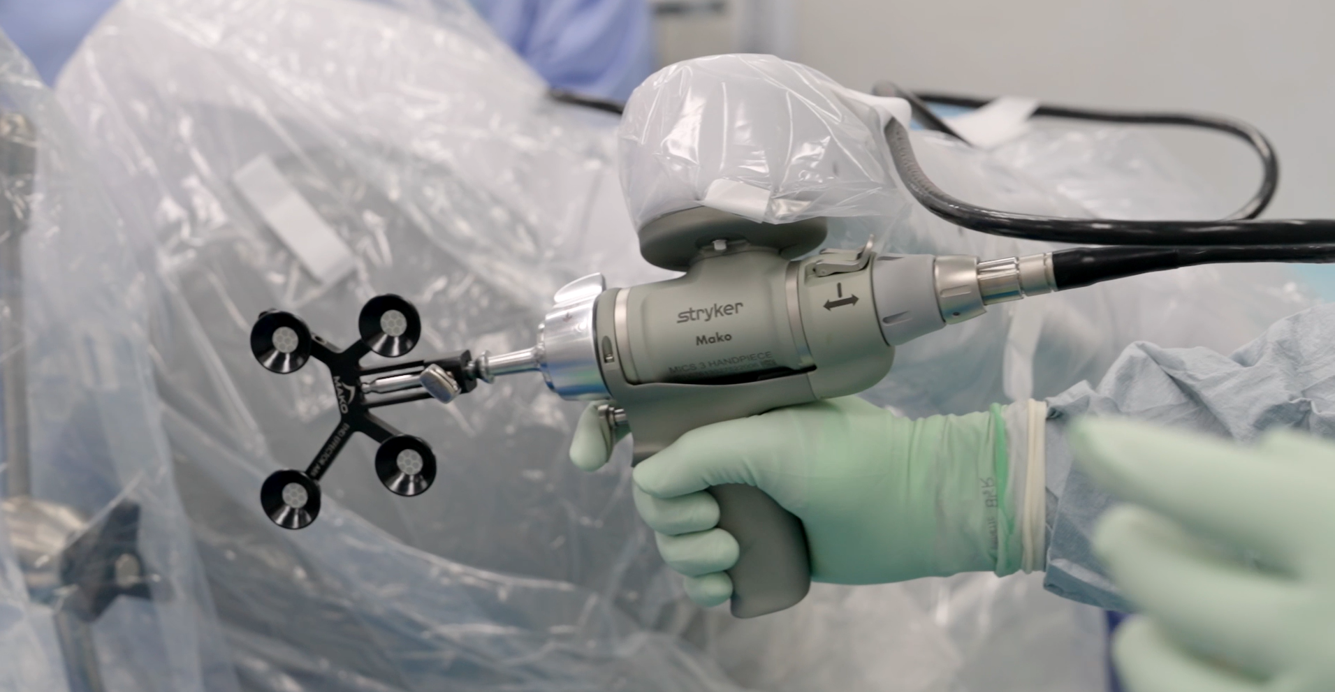 The Mako surgical robot.