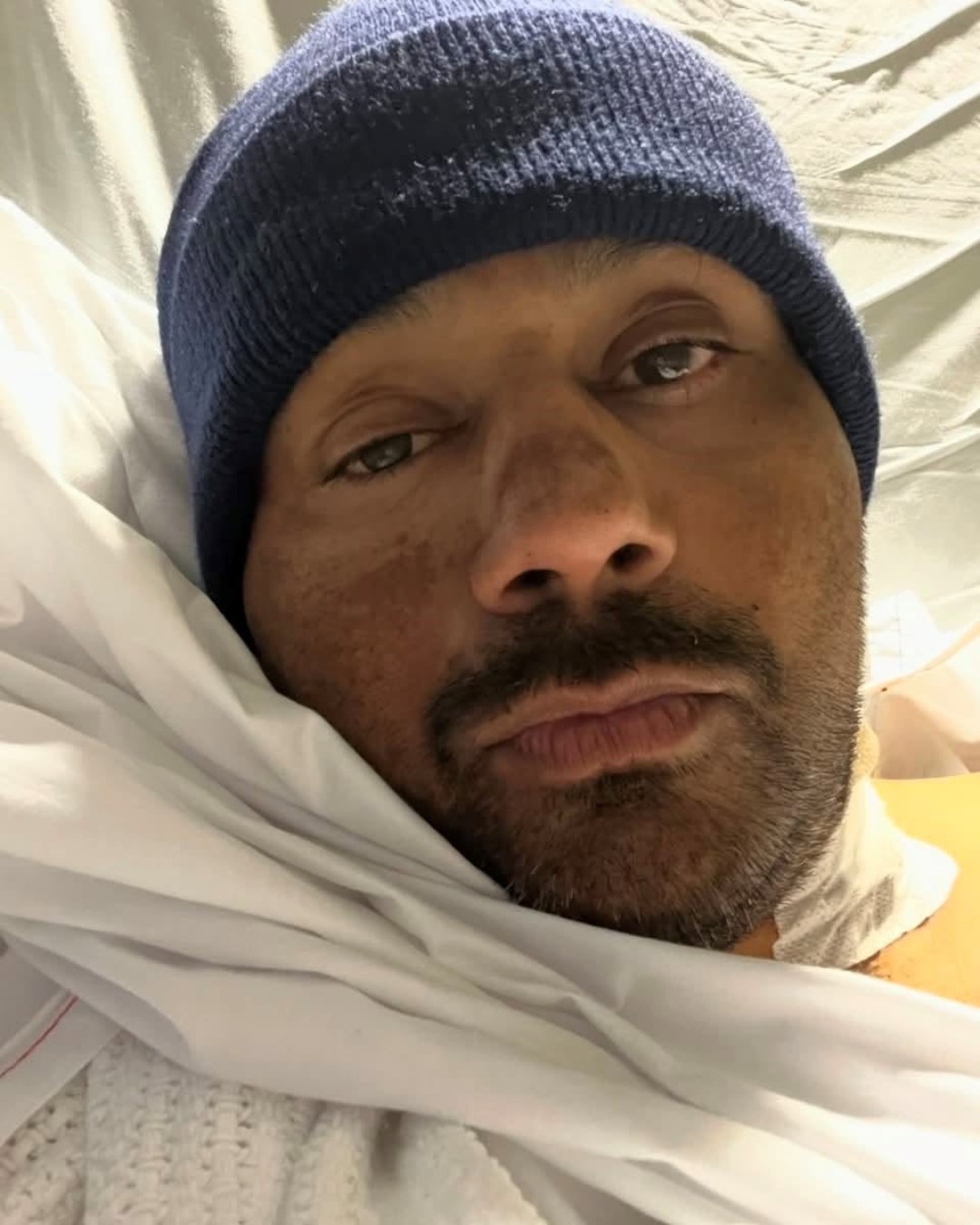 Tristram following his surgery