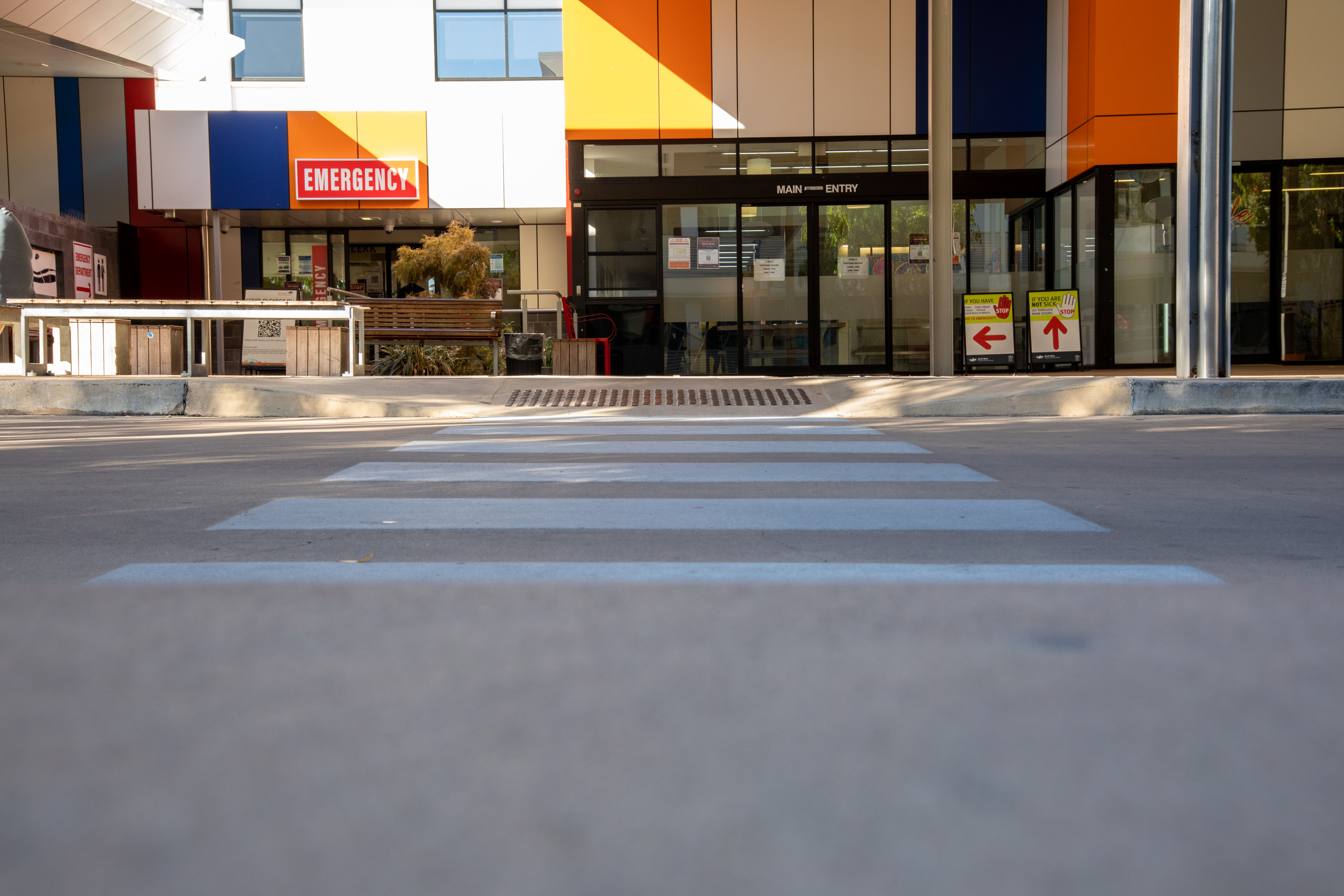 Mt Isa Base Hospital entrance Mt Isa Base Hospital entrance