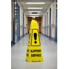 thumbnail image of a warning sign for slippery floor
