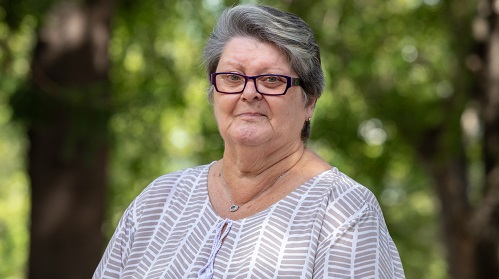 Jenny encourages other women to see their GP if they notice a change in their body, no matter how slight.