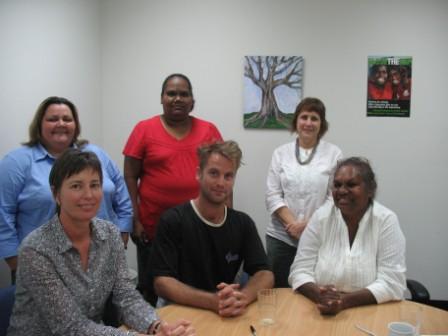 Aboriginal and Torres Strait Islander Program development team meeting at ABIOS