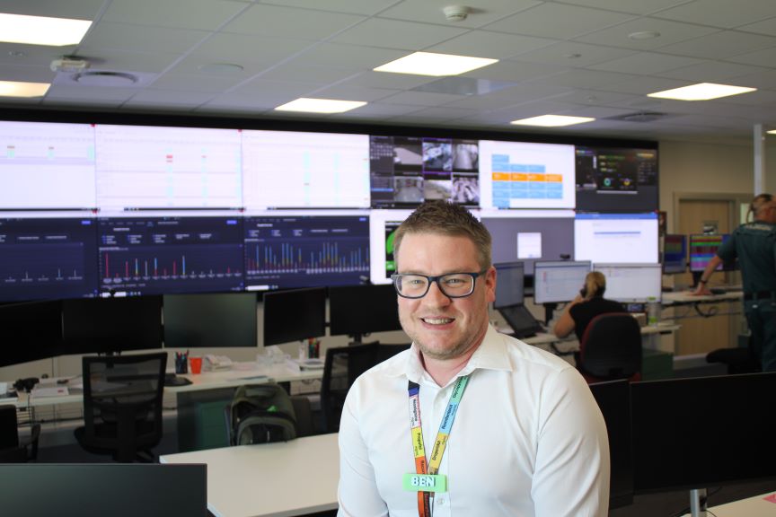 Clinical Nurse Consultant Benjamin Lane has worked in the centre since it went online in 2017 and has seen the centre grow considerably in that time.