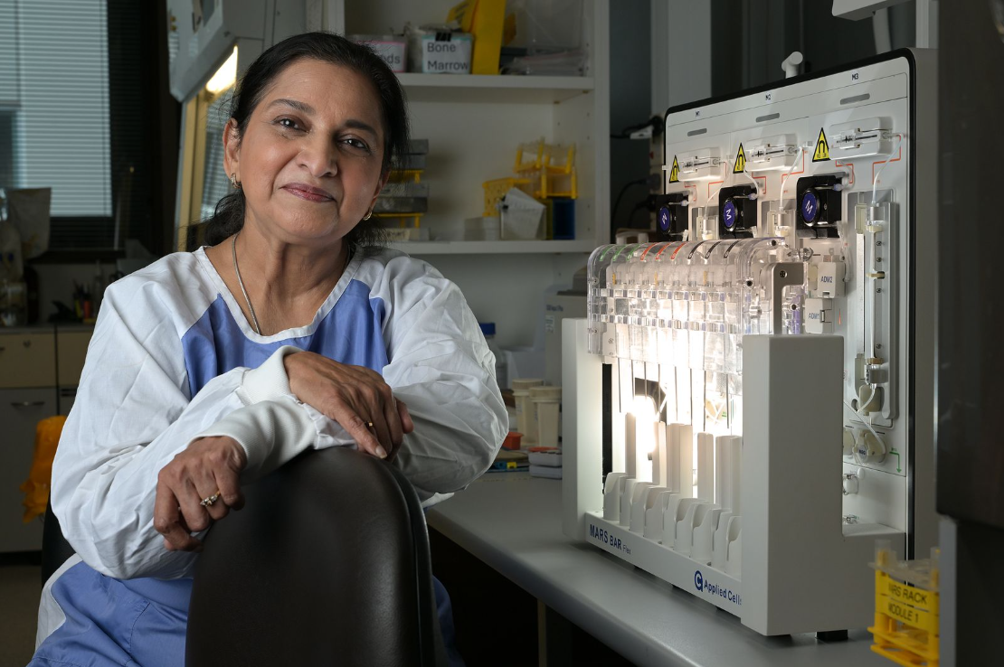 Small but mighty: The new MARS® system is a game-changer for multiple myeloma detection. Photo: Lyndon Mechielsen.