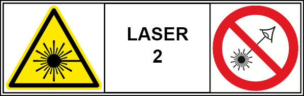 class 2 laser pictorial