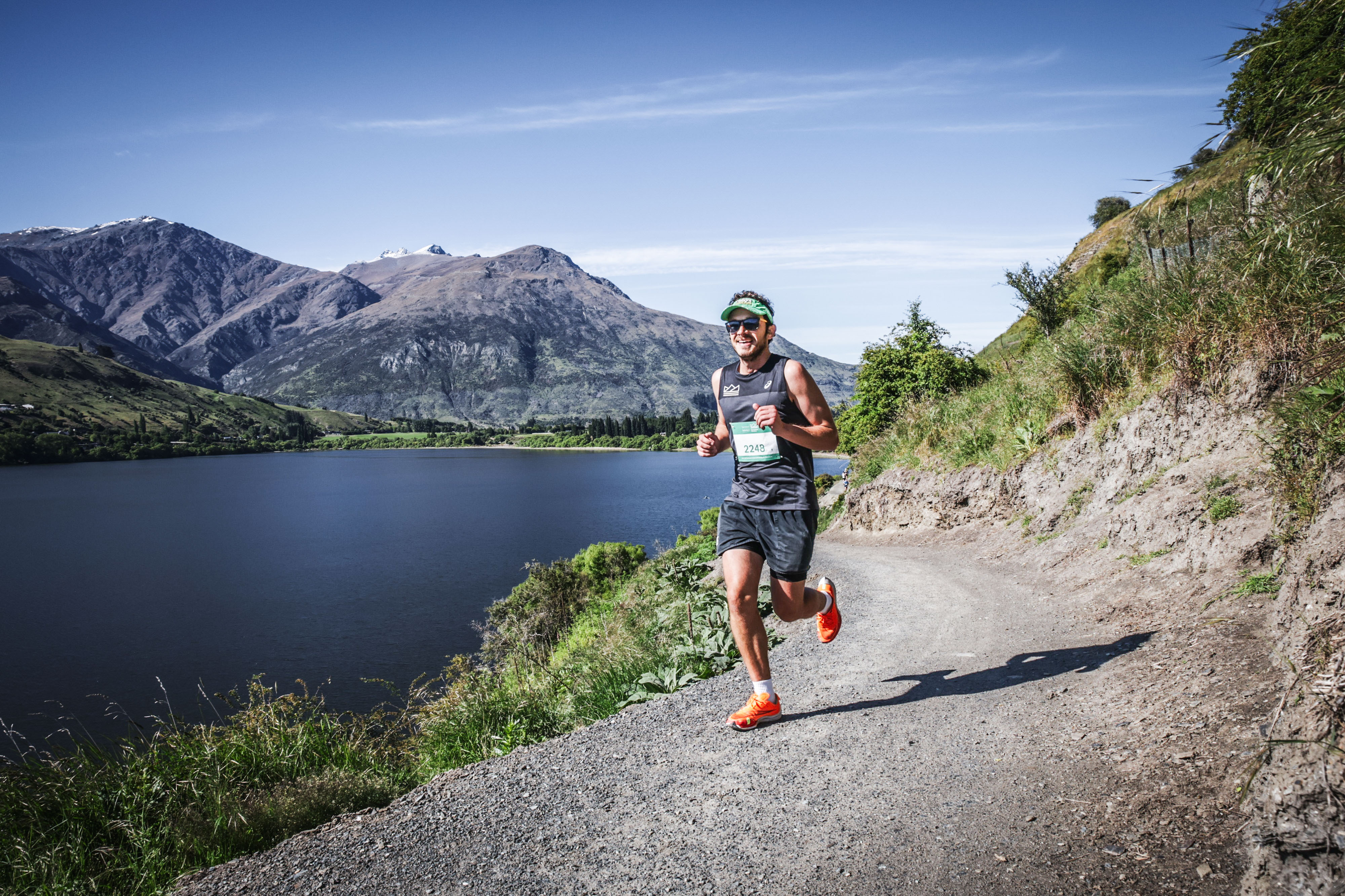 Director of Physiotherapy at Queen Elizabeth II Jubilee Hospital Dr Mark Nelson competes in the Queenstown Marathon.
