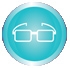 Icon showing vision and eyesight information