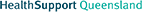 The Health Support Queensland logo for print