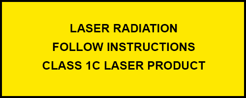 class 1c laser label