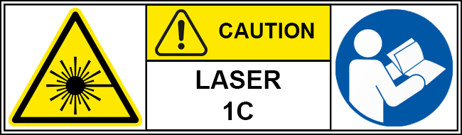 class 1c laser pictorial