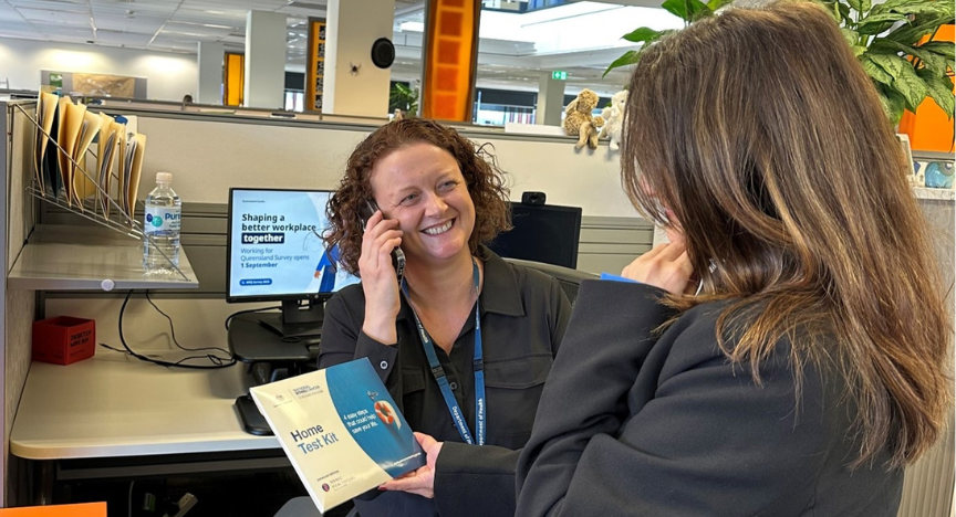 The Queensland Participation Follow Up Function team make thousands of calls per year to encourage at-risk patients to make an appointment with their doctor.