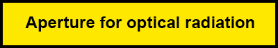 emission aperture label