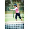 Image of lady playing tennis
