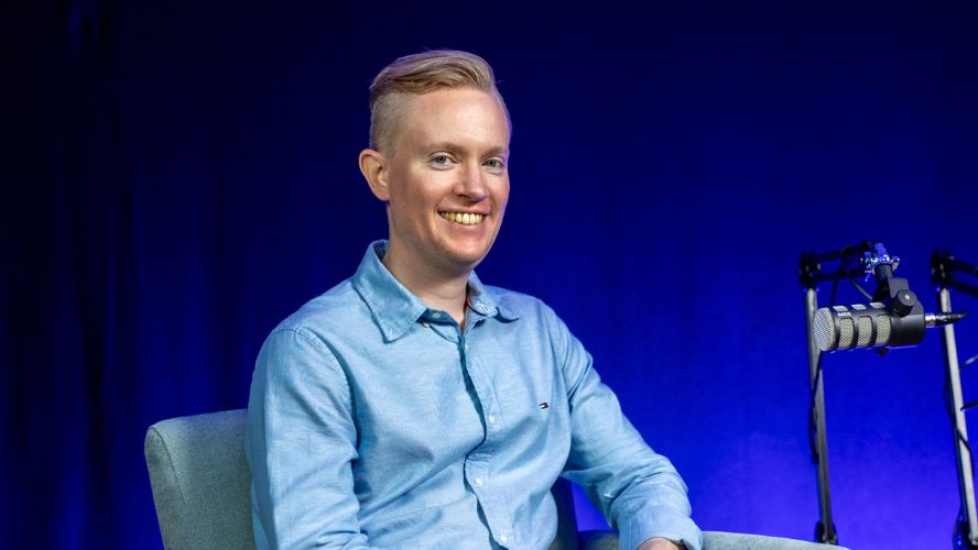 Photo of podcast host Beau