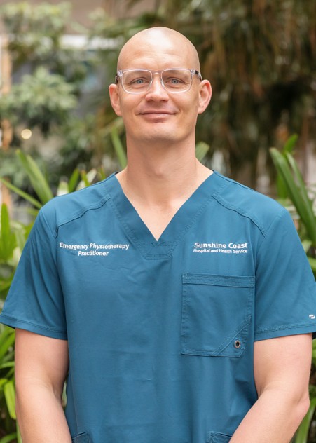 Richard works as an Emergency Physiotherapy Practitioner with the Emergency Department of Sunshine Coast University Hospital
